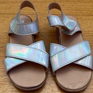 H&M Iridescent Kids Sandals
